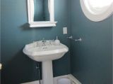 Benjamin Moore Winter Gray Bathroom Powder Room W Benjamin Moore Fair isle Blue Color Pinterest