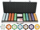 Best Clay Poker Chip Sets Custom wholesale Las Vegas Abs Plastic Poker Chips Set