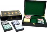 Best Clay Poker Chip Sets Poker Set with 300 Clay Composite Chips and Wood Box