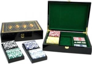 Best Clay Poker Chip Sets Poker Set with 300 Clay Composite Chips and Wood Box