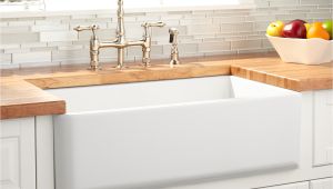 Best Farm Sink for the Money 33 Grigham Reversible Fireclay Farmhouse Sink White Kitchen