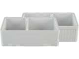 Best Farmhouse Sink for the Money 33 Fireclay Farmhouse Sink White Double Bowl Reversible Crestwood