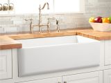 Best Farmhouse Sink for the Money 33 Grigham Reversible Fireclay Farmhouse Sink White Kitchen