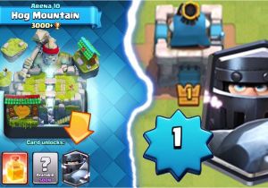 Best Hog Mountain Deck Can A Level 1 Unlock Mega Knight Clash Royale arena 10 Hog