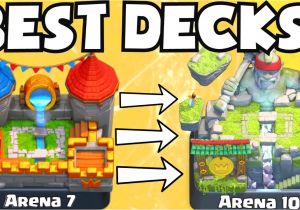 Best Hog Mountain Deck Clash Royale Best arena 7 arena 10 Decks Undefeated Best attack