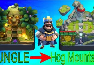 Best Hog Mountain Deck Clash Royale How to Get to arena 10 From 9 Jungle arena to Hog