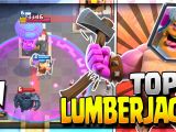 Best Hog Mountain Deck top 5 Best Lumberjack Decks In Current Meta arena 8 to 11 Clash