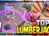 Best Hog Mountain Deck top 5 Best Lumberjack Decks In Current Meta arena 8 to 11 Clash