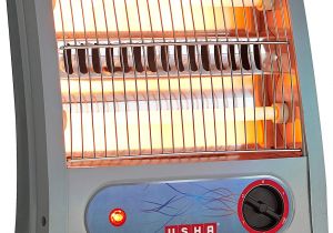 Best Indoor Heaters for Large Rooms In India Usha Quartz Room Heater 3002 800 Watt with Overheating Protection