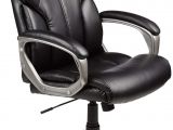 Best Office Chair with Leg Rest Amazon Com Amazonbasics High Back Executive Chair Black Kitchen