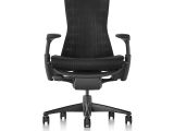 Best Office Chair with Leg Rest Amazon Com Herman Miller Embody Chair Graphite Frame Black