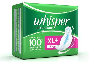 Best Pads for Bleeding after Delivery Buy Whisper Ultra Sanitary Pads Xl Plus Wings 7 Count Online at