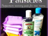 Best Pads for Postpartum Padsicles Diy Postpartum Padsicles Baby Mom Hospital Stuff Pinterest