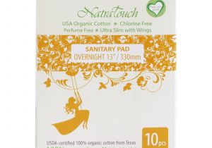 Best Pads for Postpartum Recovery Amazon Com Natratouch organic Cotton Sanitary Pads Ultra Slim with