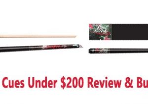 Best Pool Cues for Under $200 Editors Choice 8 Best Pool Cues Under 200 Review