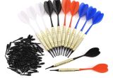 Best soft Tip Darts for Beginners 12 Pcs 4 Sets soft Plastic Needle Tip Dart Darts with