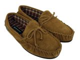 Best Type Of Leather for Moccasins Mens Dunlop Moccasin Suede Leather Slippers Gents