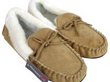 Best Type Of Leather for Moccasins Women Moccasin Faux Suede Leather Furry Slippers Warm