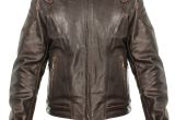 Best Type Of Leather for Motorcycle Jacket Xelement B7203 Mens Speedster Retro Brown Premium Leather