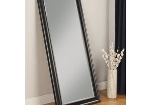 Better Homes and Gardens Black Leaner Full-length Floor Mirror Sandberg Furniture Black Finish Full Length Leaner Mirror