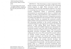 Black Drum Size Limit Nc Pdf Genetic Population Structure Of Black Drum In U S Waters