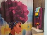 Black Girl Magic Shower Curtain Afro African Black Girl Magic Shower Curtain Gojeek