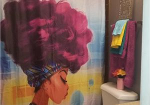 Black Girl Magic Shower Curtain Afro African Black Girl Magic Shower Curtain Gojeek