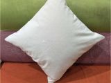 Blank Canvas Pillow Covers wholesale Blank 12oz Natural Cotton Canvas Pillow Case 18 18in Raw Cotton