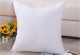 Blank Canvas Pillow Covers wholesale Canada 8oz Plain White Natural Color Pure Cotton Canvas Pillow Cover with