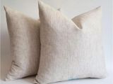 Blank Linen Pillow Covers wholesale All Sizes Linen Cotton Blended Natural Gray Pillow Case Gray Blank