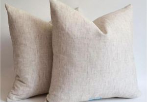 Blank Linen Pillow Covers wholesale All Sizes Linen Cotton Blended Natural Gray Pillow Case Gray Blank