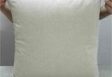 Blank Linen Pillow Covers wholesale All Sizes Plain Natural Gray Linen Cotton Blended Pillow Cover