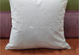 Blank Linen Pillow Covers wholesale Plain Natural Linen Pillow Case Blank Linen Pillow Cover with Hidden