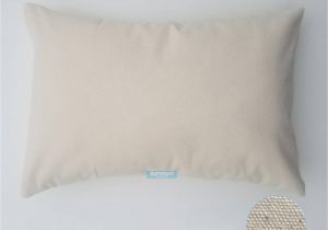 Blank Pillow Covers wholesale 12×18 Inches wholesale 8oz White or Natural Cotton Canvas Pillow