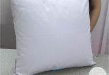 Blank Pillow Covers wholesale 19×19 Inches 8oz White or Natural Cotton Canvas Blank Pillow Cover