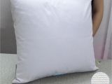 Blank Pillow Covers wholesale 19×19 Inches 8oz White or Natural Cotton Canvas Blank Pillow Cover