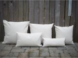 Blank Pillow Covers wholesale Plain Natural Linen Cotton Lumbar Pillow Cover for Custom Print