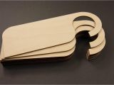 Blank Wooden Door Hangers 10 X Wooden Door Sign Hangers Unpainted Shapes Blank Craft