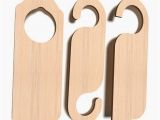 Blank Wooden Door Hangers 10x Wooden Door Hanger Sign Shape Plaque Plain Tags Blank