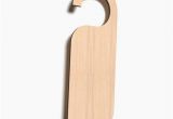 Blank Wooden Door Hangers 10x Wooden Door Hanger Sign Shape Plaque Plain Tags Blank
