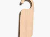 Blank Wooden Door Hangers 10x Wooden Door Hanger Sign Shape Plaque Plain Tags Blank