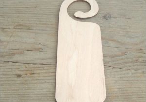 Blank Wooden Door Hangers Wooden Door Hanger Wood Blank Set Of 3 Wedding Decor Diy