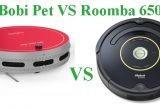 Bobi Pet Vs Roomba Robots Vacuum Cleaners Comparison and Reviews