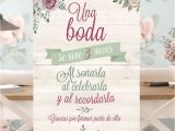 Bodas Sencillas Y Economicas En Casa Cartel Una Boda Se Vive Tres Veces Wedding Church Decor Pinte