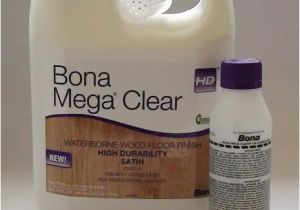 Bona Mega Clear Hd Bona Mega Clear Hd Satin Water Based Wood Floor Finish