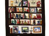 Bookshelf Memory Quilt Pattern Bookcase Quilt I Want to Try One Of these so Badly
