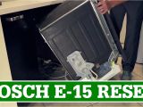 Bosch Dishwasher Error E15 Siemens Fehler E15 Best Bosch Dishwasher Reset E 15 Error Code