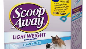 Breeze Cat Litter Box Reviews Scoop Away Lightweight Extra Strength Scented Cat Litter 15 4 Lbs