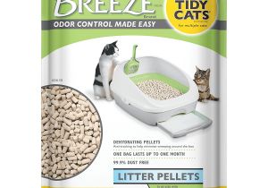 Breeze Odor Control Litter Box Reviews Amazon Com Purina Tidy Cats Breeze Pellets Refill Cat Litter 6
