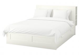 Brimnes Bed Frame with Storage and Headboard King Size Beds Ikea